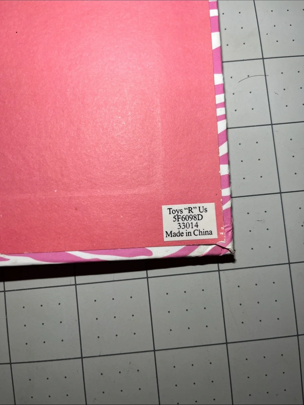 Hot Pink Zebra Print Photo Album with Gem Accent Frame